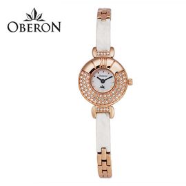 [OBERON] OB-305 RGWK _ Fashion Women's Watch, Leather Watch, Quartz Watch, 3 ATM Waterproof, Japan Movement